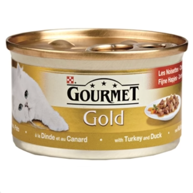 Gourmet-Gold Finely Chopped Turkey/Duck 24X85 GR